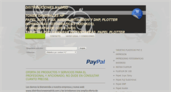 Desktop Screenshot of distribucionesmadrid.com
